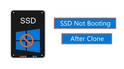 ssd booting slow after clone|make ssd bootable after cloning.